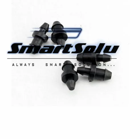 

50pcs/pack Goof Plug - Dual End 1/4" & 1/8" - Drip Irrigation Micro & Drip Watering Irrigation HF31370