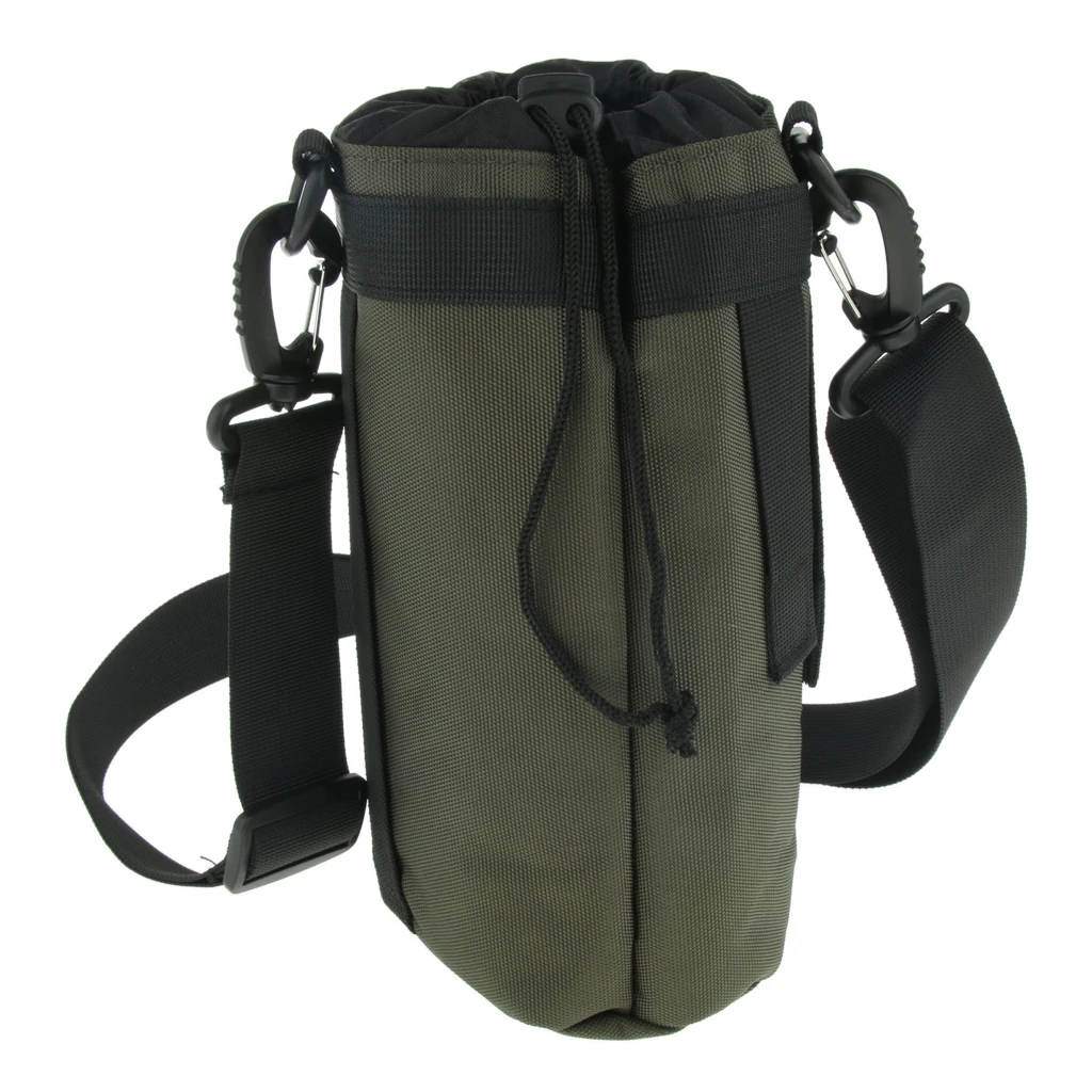 Outdoor Sports Water Bottle Holder for 1500ml Bottles Hand Tote with Drawstring Closure