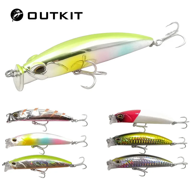 

OUTKIT 1pcs 10.2g 7.5cm Fishing Lure Hard Bait Carp Fishing Fresh Water Insect Bait Fake Lure Fishing Jerkbait Minnow Crankbait