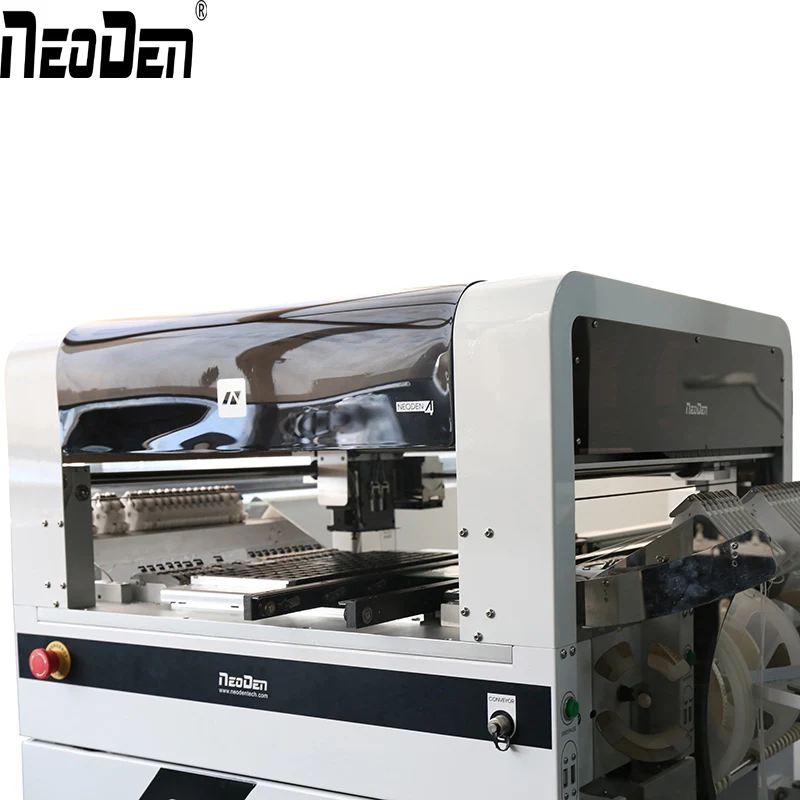 ND4 Automatic long length PCB support pick and place robot with inside conveyor