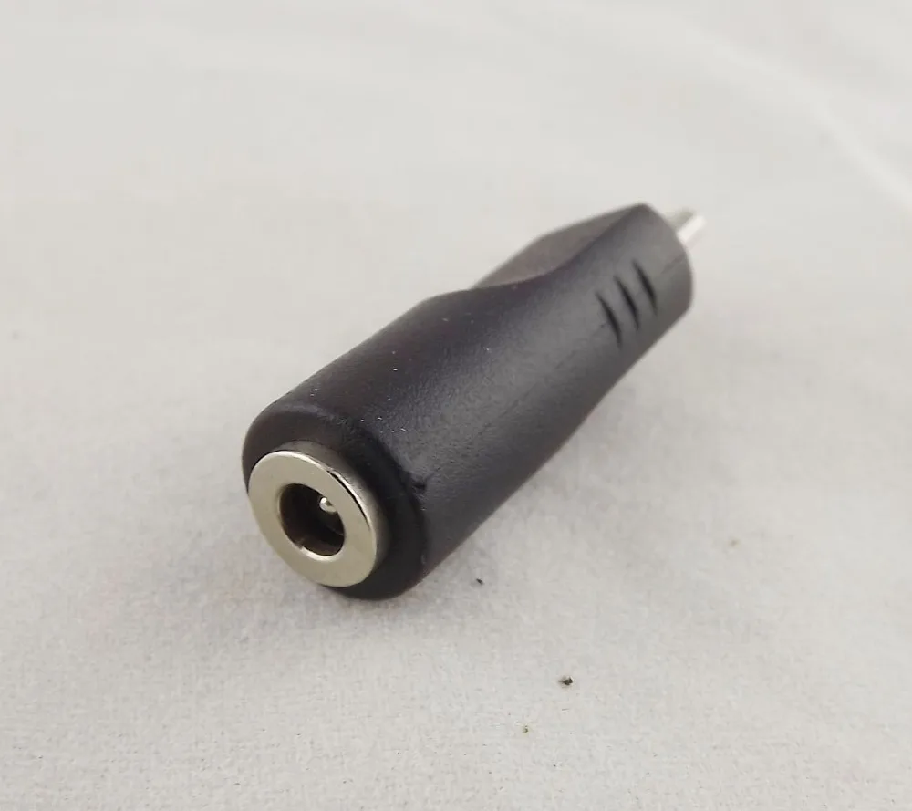 2 шт. 3 5 мм x 1 гнездо к Micro USB контактный штекер адаптер питания постоянного тока
