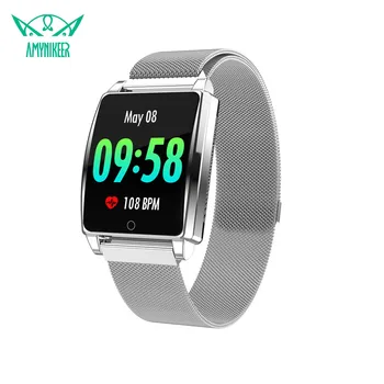 

AMYNIKEER smart bracelet heart rate monitor HD color screen low power consumption blood pressure oxygen measurement smart band