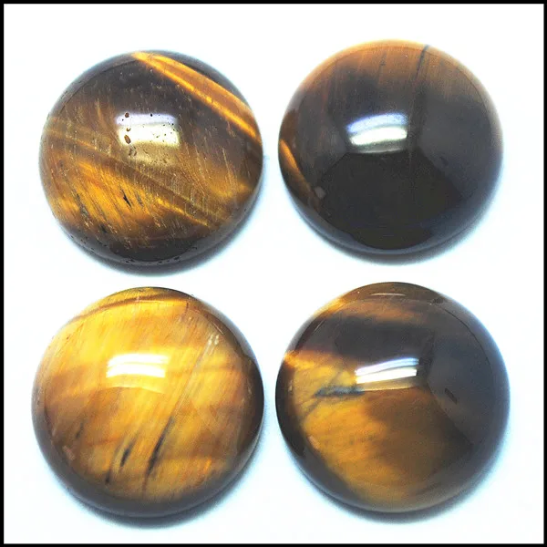 

6pcs nature gem stone cabochons 14mm round shape for metal base pendants making accessories sodalite carnelian black onxy tiger