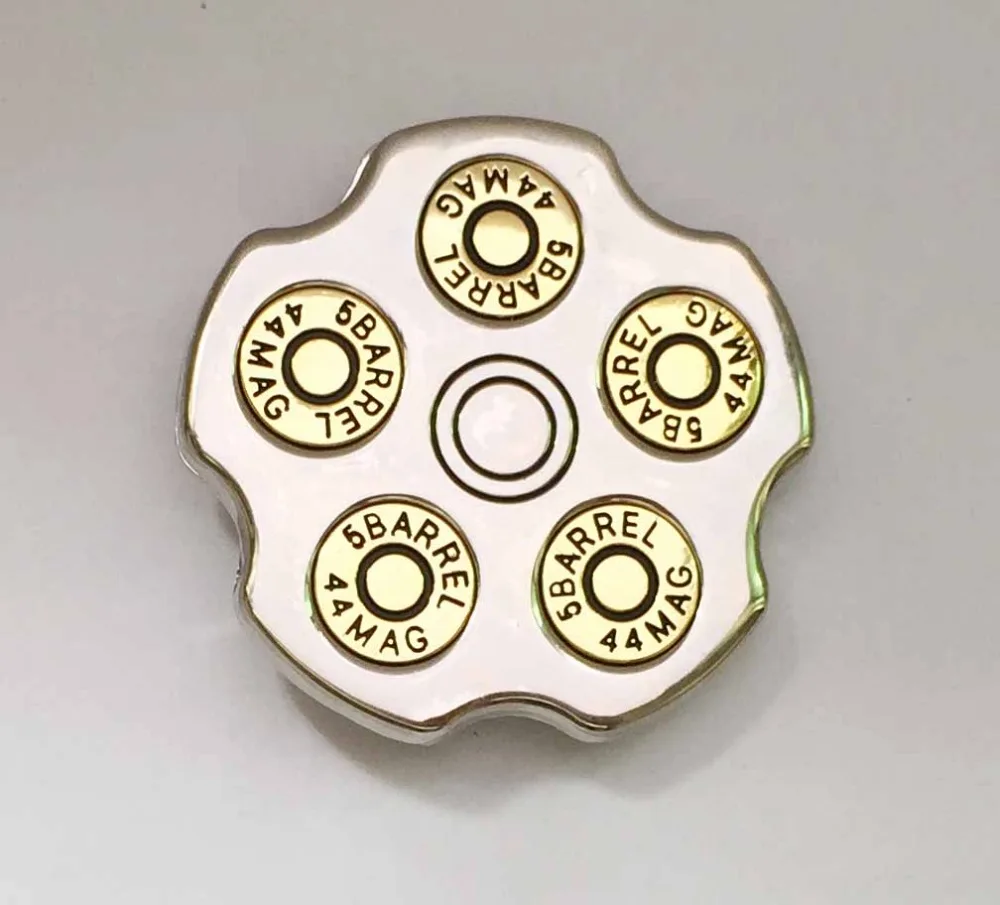 5BARREL 44MAG Bullet Spinner Belt Buckle SW BY645 suitable for 4cm