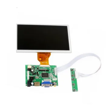 

7 inch LCD Screen Display Monitor for Raspberry Pi + Driver Board HDMI/VGA/2AV