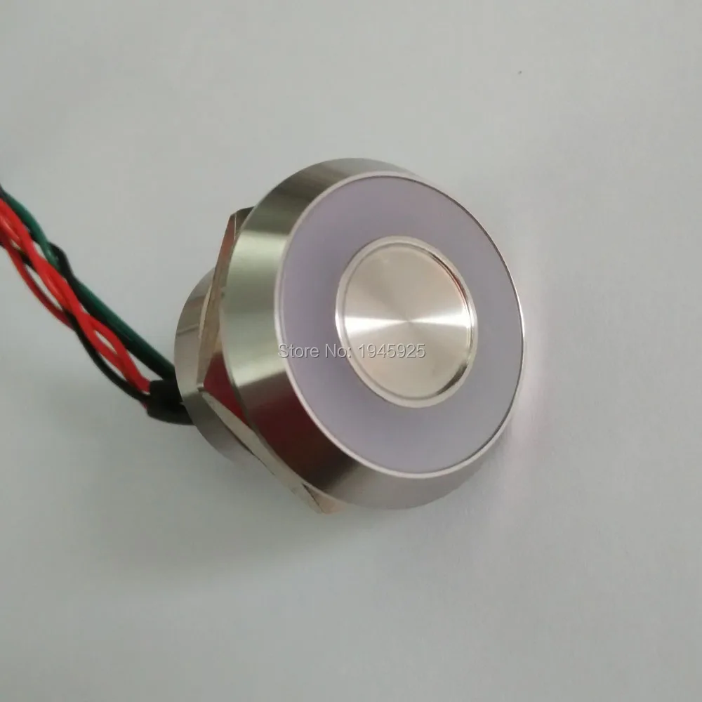 

22mm IP 68 waterproof touch sensor piezo switch with RED/GREEN color ring illumination
