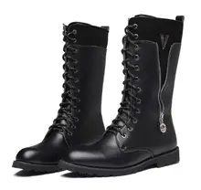 

37-46 large size high help boots trend Martin boots men's leather boots England high boots
