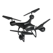 Lf608 Wifi Fpv Rc Дрон Квадрокоптер с камерой 0.3Mp/2.0Mp/5.0Mp получить более длительное время воспроизведения-черный