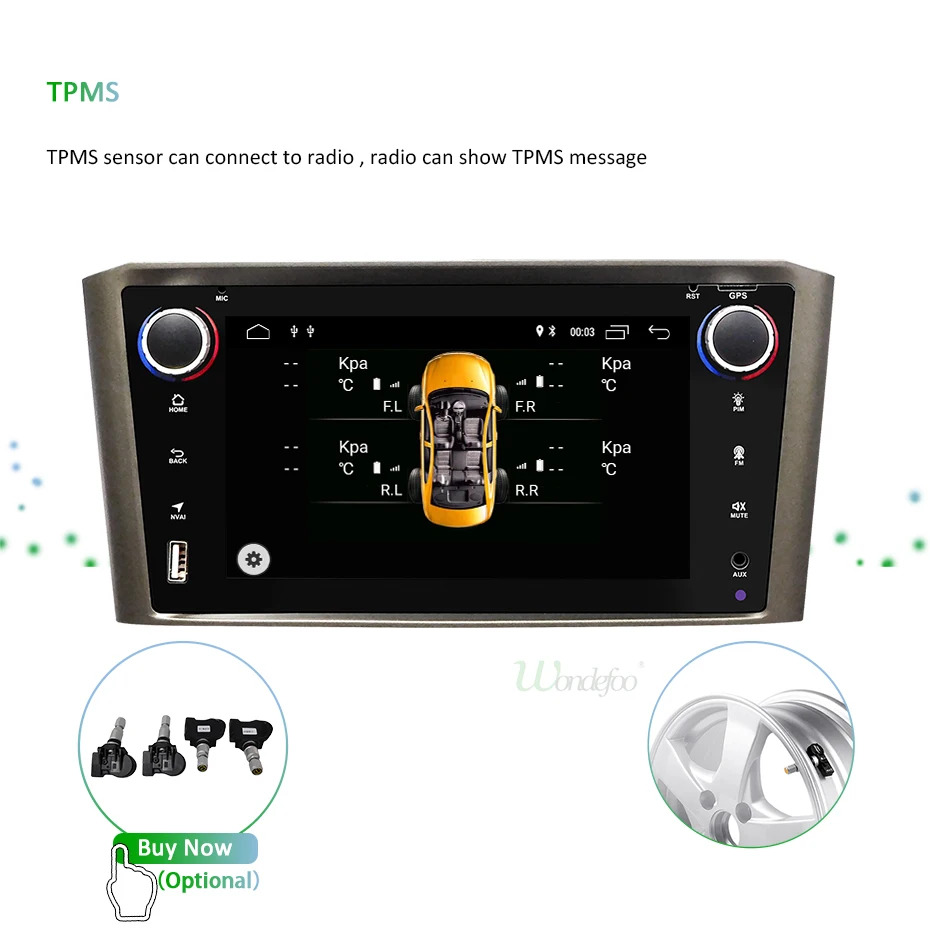 Discount DSP IPS 4G 64G 8CORE Android 9.0 Car navigation For Toyota Avensis T25 2002-2008 GPS stereo audio radio no dvd player 27