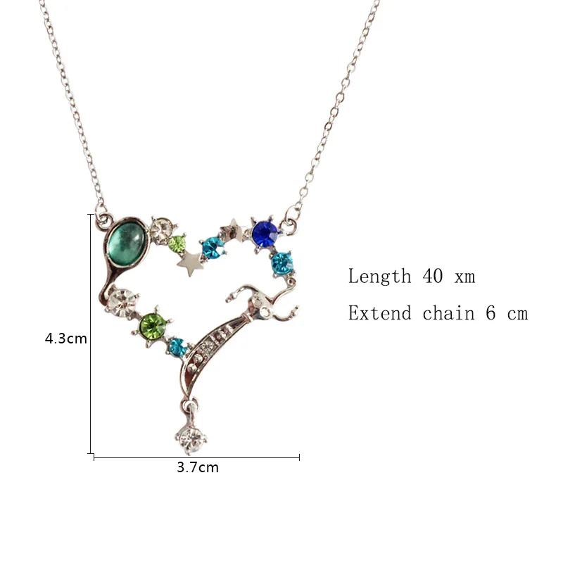 10 styles Japanese Cartoon Comics Series Sailor Moon Pendant Necklace For Cosplay Women Girls Gifts