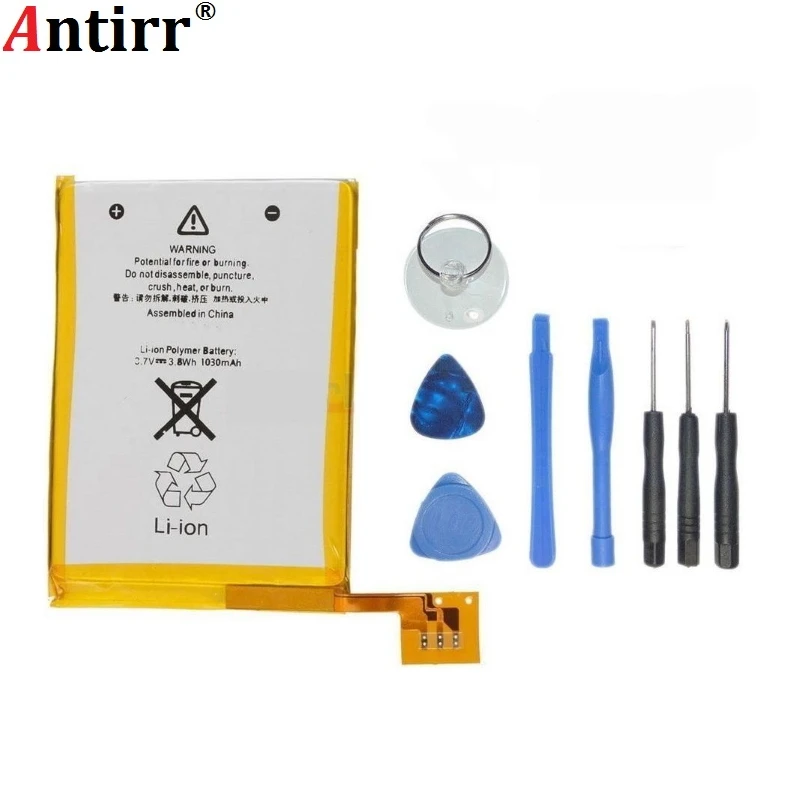 

Antirr 1x 1030mAh 616-0621 / LIS1495APPCC Internal Replacement LI-ion Battery For iPod Touch 5th 5 5g Generation Batteries