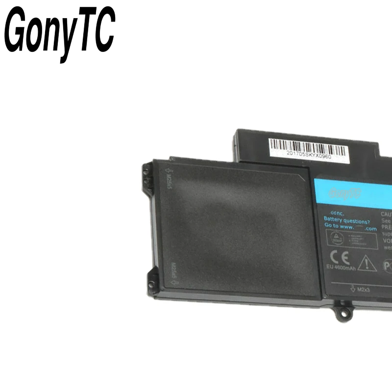GONYTC 14 8 v 69Wh новый оригинальный мобильный телефон 4RXFK Батарея для Dell XPS Ultrabook L421 L142x