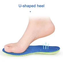 1 пара E-TPU стельки с текстурой попкорна высокая эластичность шок абсорбирующие ботинки колодки SMN88