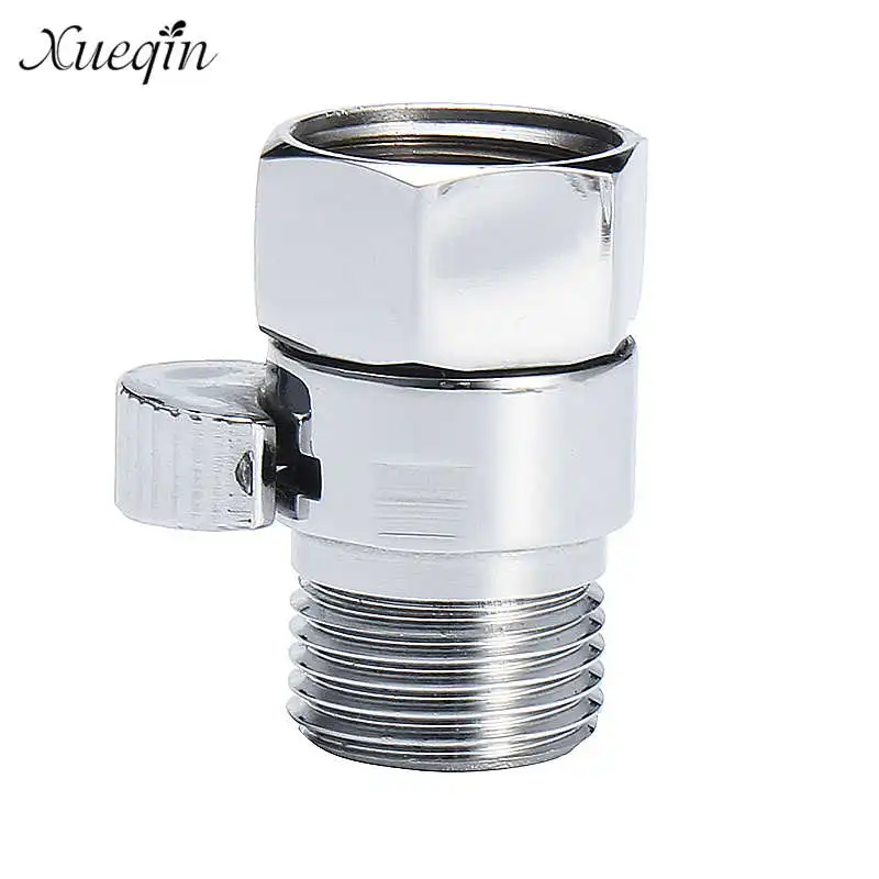 Xueqin G1/2 Brass Shower Pressue Valve Shut Off Valve Faucet Cartridges Hose Flow Control Valve