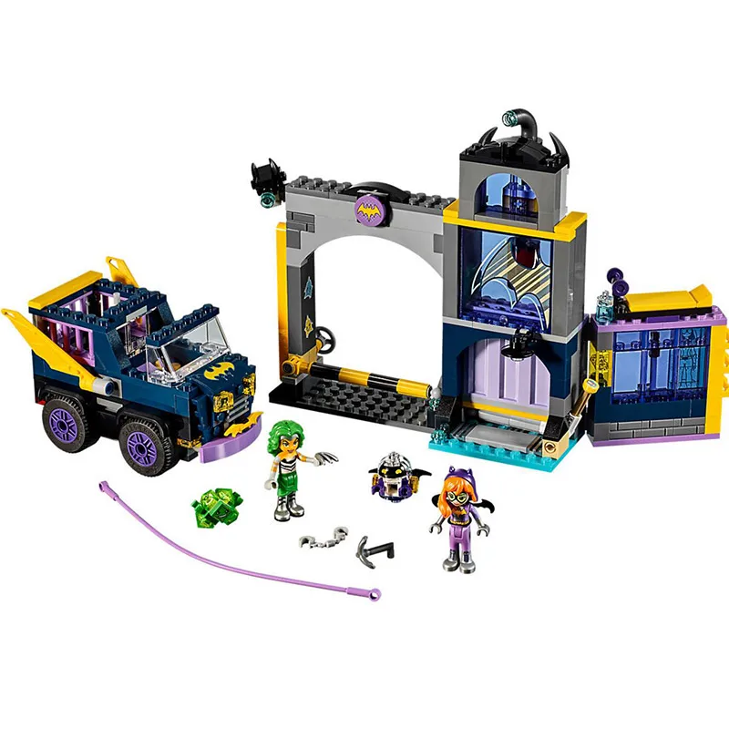 

Bela 10689 DC Super Hero Girls Batgirl Secret Bunker Wonder Woman Building Blocks Set 354pcs Bricks Compatible With Legoings