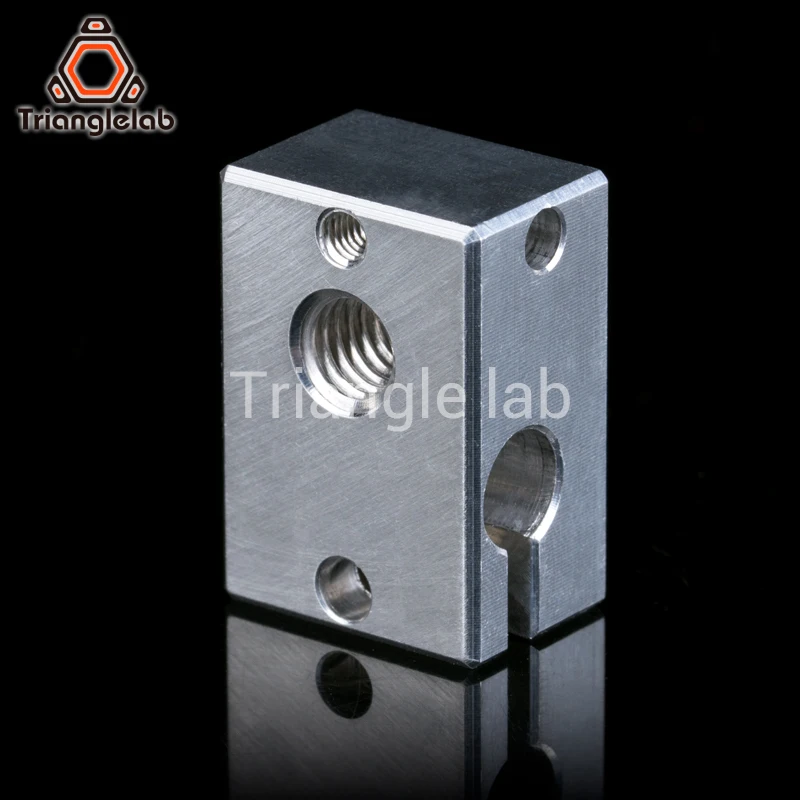 Trianglelab 3D طابعة أجزاء V6 سخان كتلة ل استشعار خراطيش ل E3D HOTEND titan الطارد ل PT100 الاستشعار ل E3D HOTEND