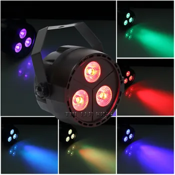 

3 Leds RGBW Dj Laser Effect Stage Light Dmx512 Master-Slave Sound-Activated Auto Mode Remote Par Disco Ktv Club Party Stage Lamp