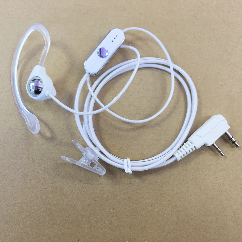 bilder für Mode weiße farbe k stecker 2 pins kopfhörer zuverlässige kabel für kenwood baofeng quansheng puxing weierwei, tyt wallkie talkie bilder für Mode weiße farbe k stecker 2 pins kopfhörer zuverlässige kabel für kenwood baofeng quansheng puxing weierwei, tyt wallkie talkie