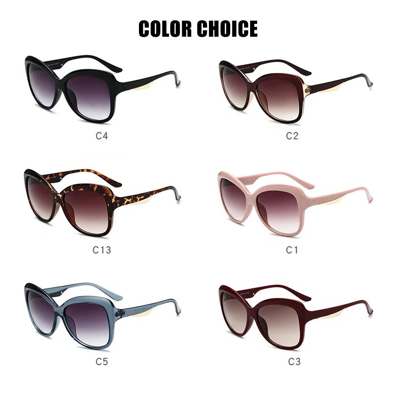 YOOSKE, топовые Винтажные Солнцезащитные очки, очки оверсайз, женские солнцезащитные очки для вождения, модные, известный бренд, черные, ретро оттенки для женщин, UV400