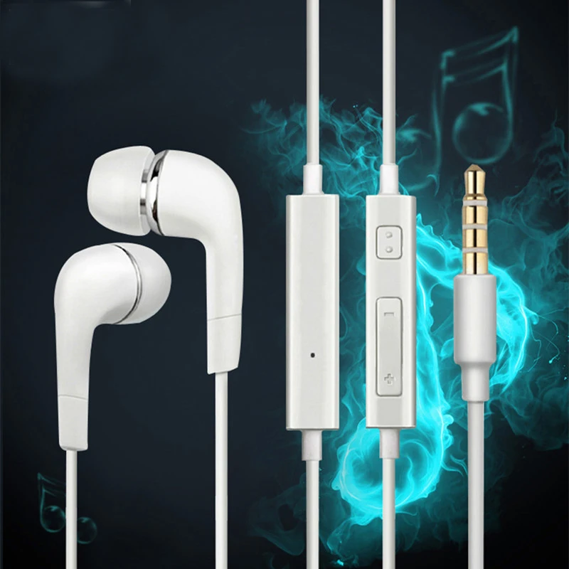 

Earphones Headsets With Built-in Microphone 3.5mm In-Ear Wired Earphone For iPhone Samsung Huawei Xiaomi Tablet Pad Smartphones