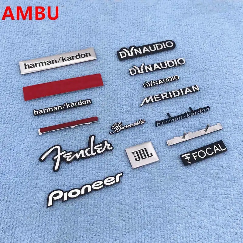 100pcs 3D harman/kardon MERIDIAN Dynaudio Fender Focal