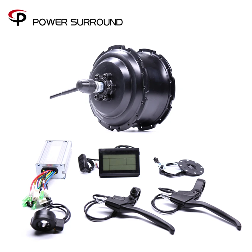 Best 2019 Eletrica 48v500w Fat Rear Brushless Hub Motor Snow Conversion electric Wheel ebike system 0 Best 2019 Eletrica 48v500w Fat Rear Brushless Hub Motor Snow Conversion electric Wheel ebike system 0