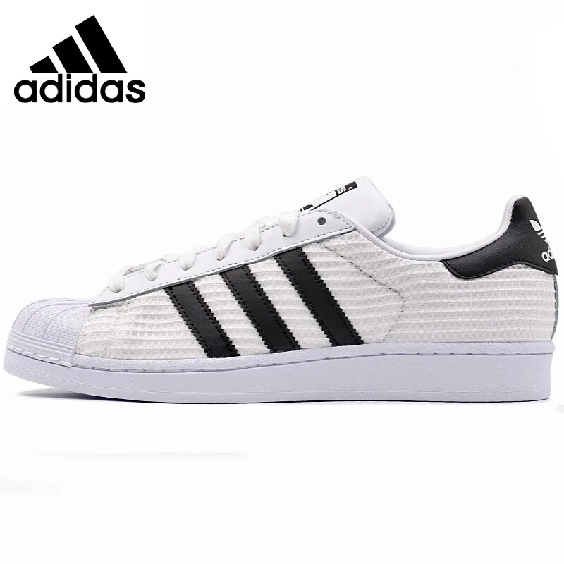 Оригинальный Новое поступление 2018 Adidas Originals SUPERSTAR Для Мужчин's Скейтбординг