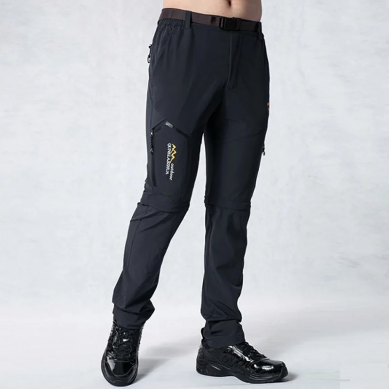 Camping climbing trekking fishing hiking cycling bike Outdoor Men Pants Breathable Quick Dry Trousers sports Summer Drop Ship