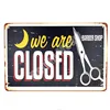 Barber Shop Plaque Metal Tin Signs College Dorm Decoration Haircut Shave Beard Wall Art Sticker Top Hairstyle Vintage Home Decor ► Photo 3/6