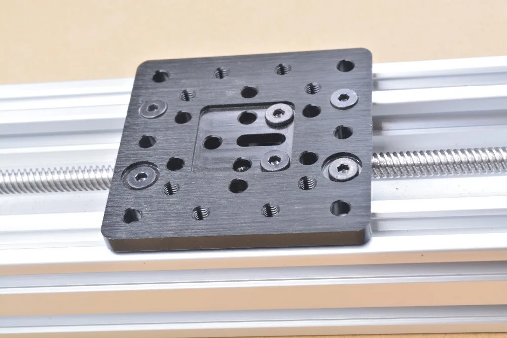 Funssor 8 мм свинцовый винт Z axis diy c beam CNC скользящий стол для перемещения 250/300/400