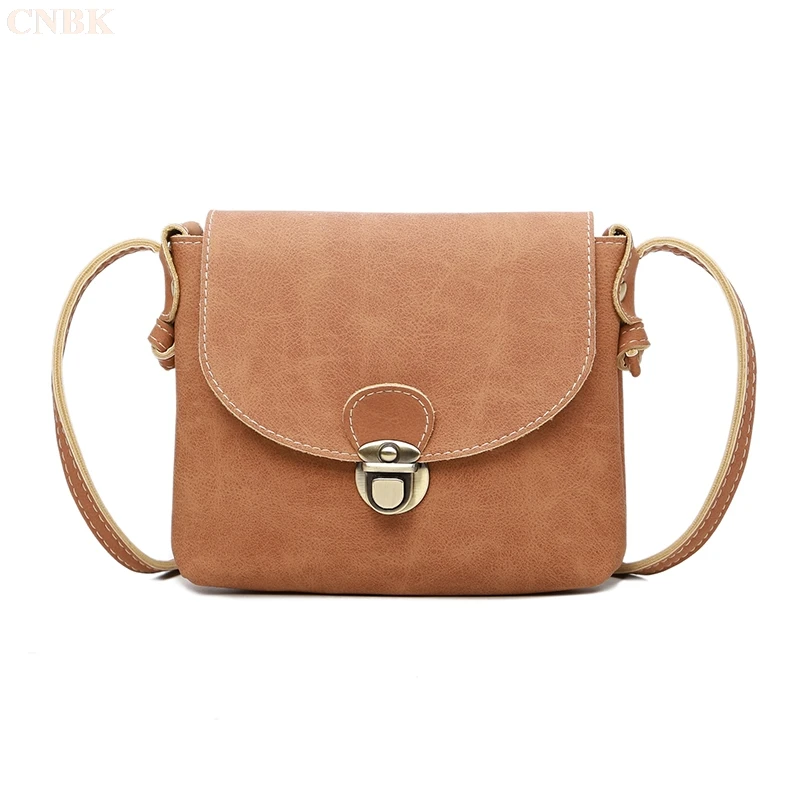 

Frosted pouch handbags retro matte soft leather square bag casual wild mini shoulder diagonal package student pouch