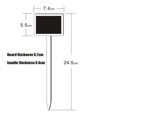 Супермаркет садовое растение штепсельная сортировочная пластина поп рекламная доска фрукты овощи цена знак дощечки для письма