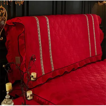 

120-220cm bed backrest dust cover European style full bed headboard cover bedding head protective dust cloth bedding decor