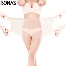 BONAS, женские колготки большого размера, сексуальные, дышащие, 30D, нейлон, большие колготки, женские, высокая эластичность, прозрачные чулки, Rajstopy