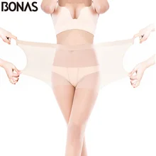 Bonas meia-calça sexy e respirável 30d, meia-calça feminina de náilon tamanho grande, alta elasticidade, transparente, para mulheres, 2019