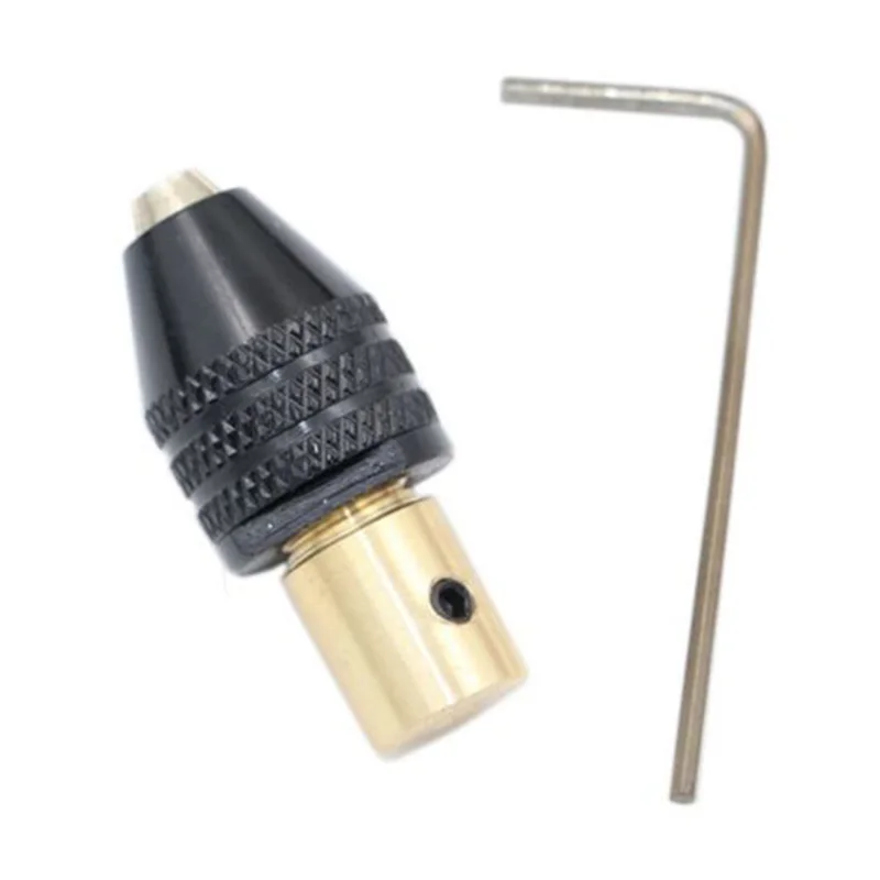 

Keyless Chuck Plug Quick Change Adapter Drill Bit Converter Hex Shank Kit 3.17mm