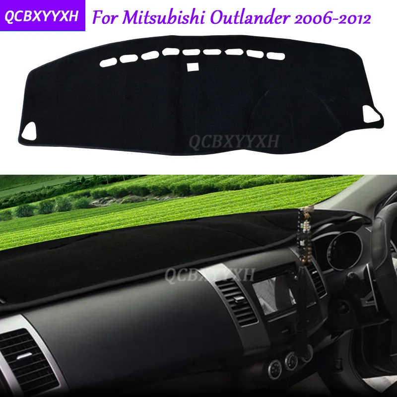 Для Mitsubishi Outlander 2006-2012 коврик на приборную панель защитный интерьер Photophobism коврик тент подушка для автомобиля Стайлинг авто аксессуары