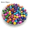 6mm-20mm Round Shape Beads Jewelry Making Acrylic Beads Multicolor Loose Bead Jewelry DIY Accessory #YKL28-35 ► Photo 3/6