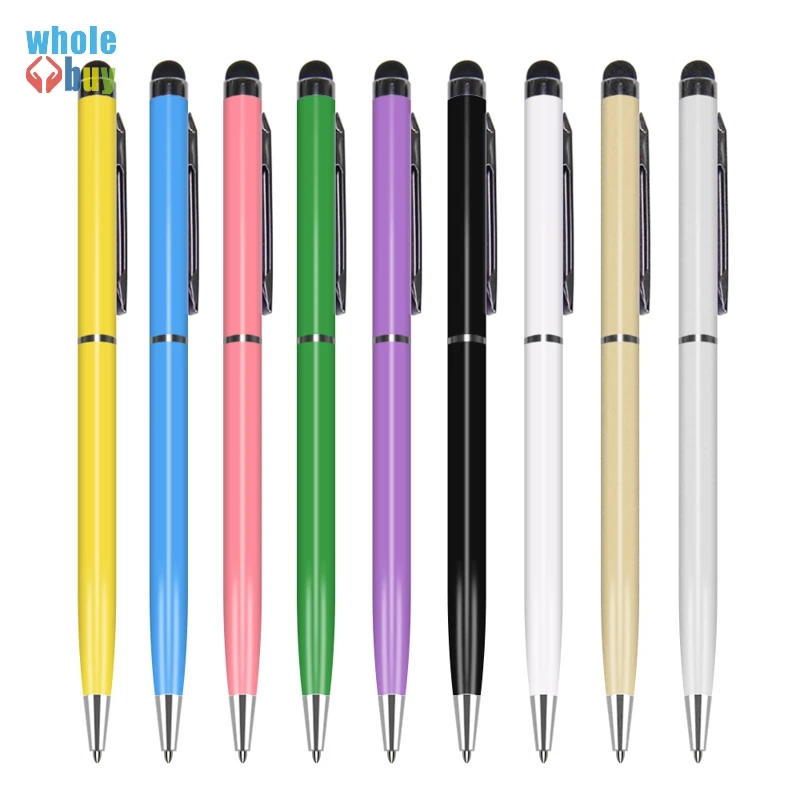 US $217.51 1000pcslot 2in1 Ball Point Stylus Capacitive Pen Touch Screen Pen for Iphone Ipad Samsung Tablet PC Smart Phone Wholesale