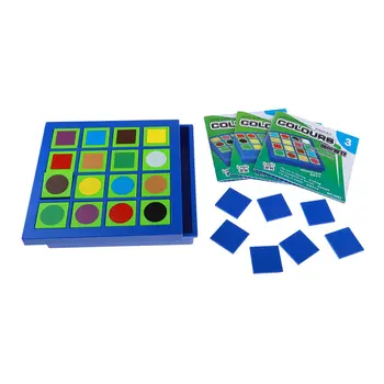 

Puzzle Intellect Game Logic Color Creativity Early Learning Educational Toys Birthday Gift for Children Toddler Kids