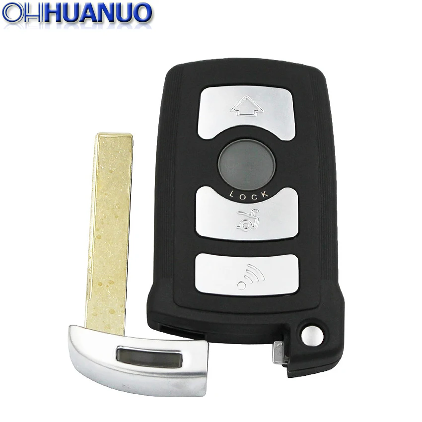 

REPLACEMENT 4 BUTTON FOB CASE FOR BMW 7 SERIES E65 E66 E67 E68 KEY WITH SMALL KEY