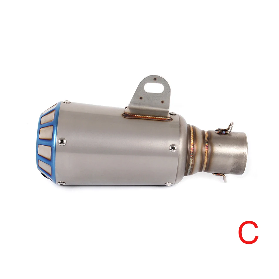 

Universal Motorcycle Exhaust Pipe 51mm/2inch Exhaust Modified Muffler Pipe For Honda GROM/MSX125 GL 500