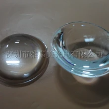 Диаметр стеклянных линз 57 мм оптические плосковыпуклые линзы, мощный светодиодный объектив