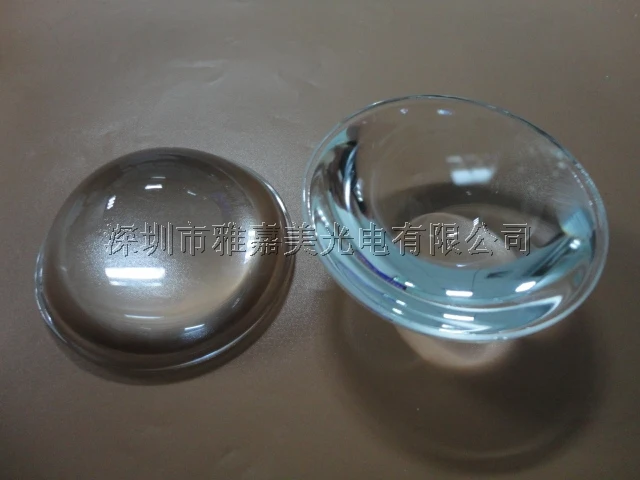 

glass lens diameter 57MM optical plano convex lens ,power LED lenses