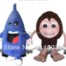 Талисман Монстр syle костюм талисмана на заказ Необычные платья для косплея мультяшный маскот карнавальный костюм маскарадный костюм