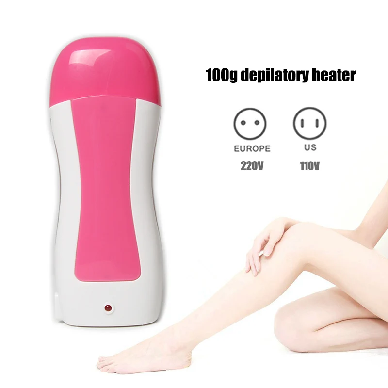 

Hot Portable Epilator Hot Wax Cartridge Roll On Depilatory Heater Face Neck Arm Leg Body Hair Removal Beauty Tools H SK8