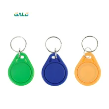 10 шт. RFID ABS смарт-метки разноцветные брелки 13,56 МГц брелки IC NFC метки ISO14443A MF Classic® 1k ключ-карта контроля доступа