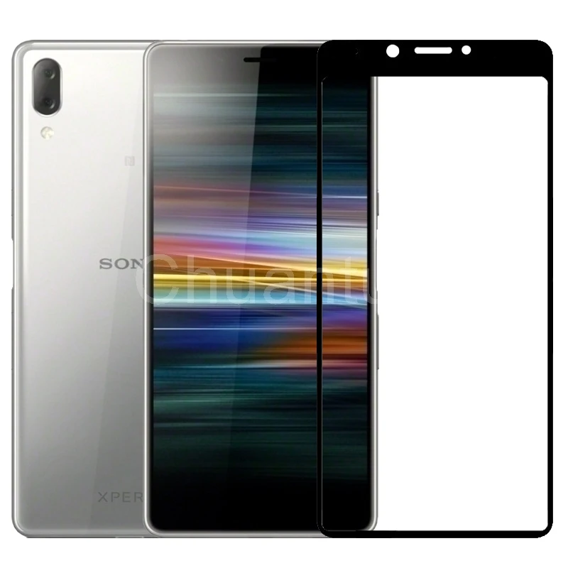 25 шт./партия, полноэкранные протекторы для sony Xperia L3, устойчивая к царапинам Защитная пленка из закаленного стекла для sony Xperia L3