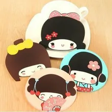 10 шт.+ много+ суб-подставки может aiangunai творческий дом изоляции slip силиконовый коврик современная мода подставки