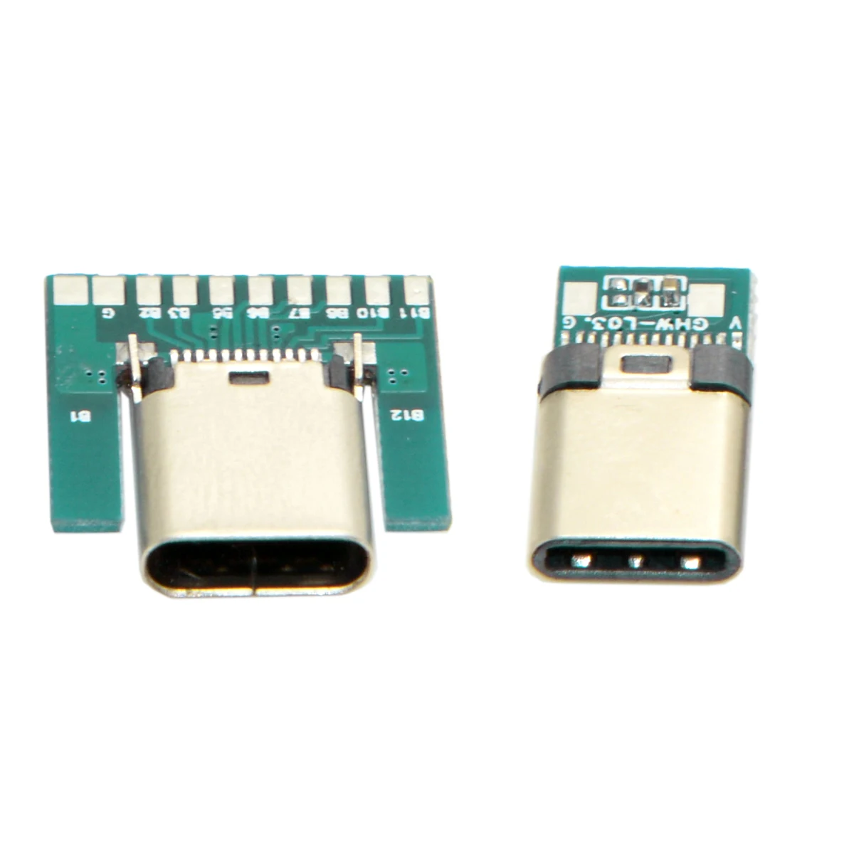 CY DIY 24pin USB 3 1 Тип C штекер и гнездо разъем SMT с ПК плата комплект|socket 754 cpu cooler|socket
